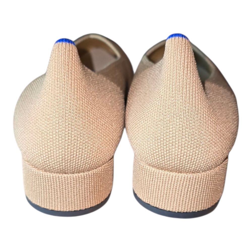 Rothy's The High Point Heels Beige Black Office Career Business New 9.5 - Picture 4 of 11